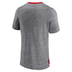 St. Louis Cardinals Fanatics Iconic Team Element Speckled Ringer T-Shirt On Sale