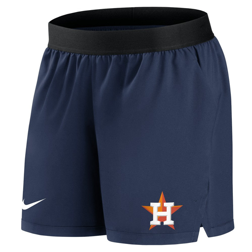 Houston Astros Nike Women's Authentic Collection Flex Vent Max Performance Shorts On Sale
