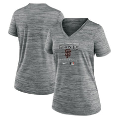 San Francisco Giants Nike Women's Authentic Collection Velocity Performance V-Neck T-Shirt On Sale