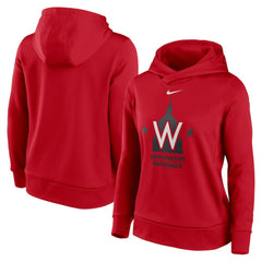 Washington Nationals Nike Women's Alternate Logo Performance Pullover Hoodie for sale