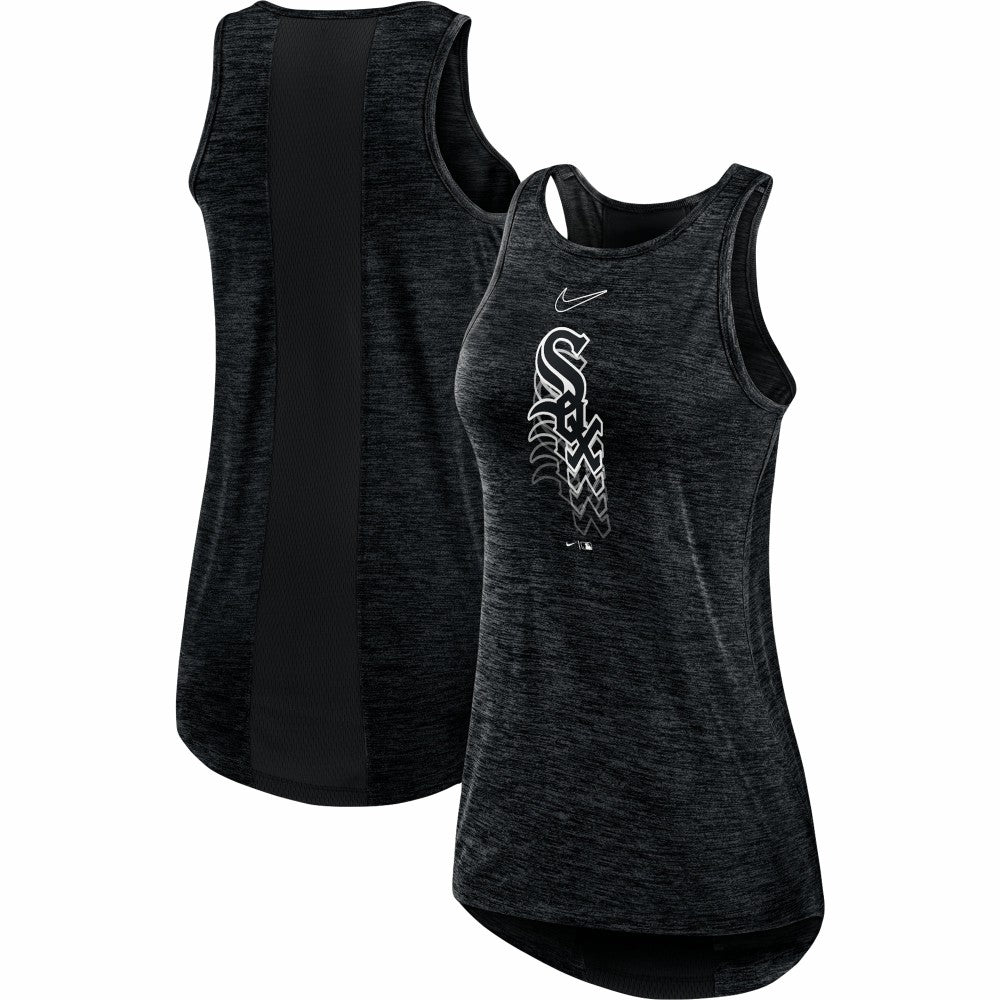 Chicago White Sox Nike Women's Logo Fade High Neck Performance Tank Top Online