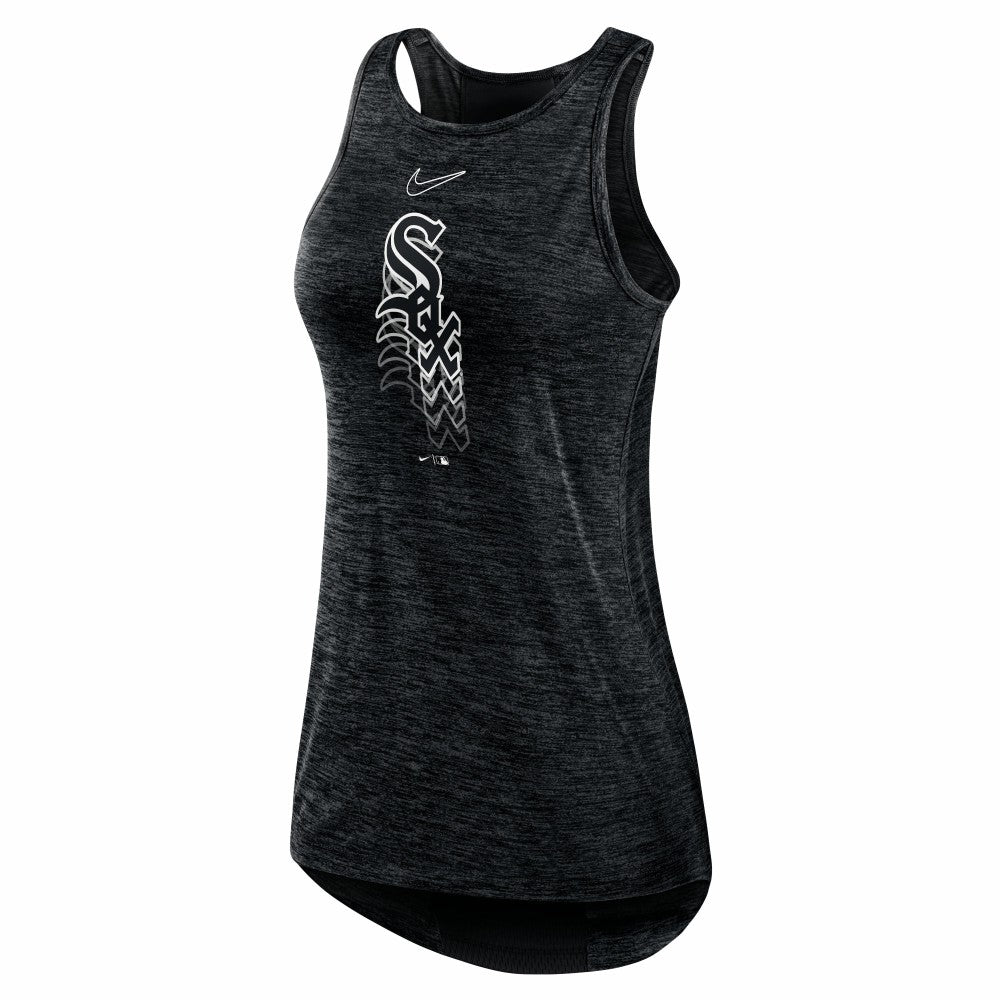 Chicago White Sox Nike Women's Logo Fade High Neck Performance Tank Top Online