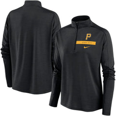 Pittsburgh Pirates Nike Women's Primetime Local Touch Pacer Quarter-Zip Top Lifestyle