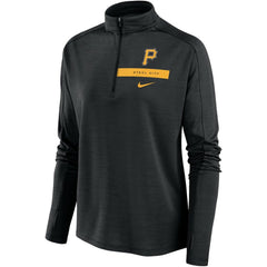Pittsburgh Pirates Nike Women's Primetime Local Touch Pacer Quarter-Zip Top Lifestyle