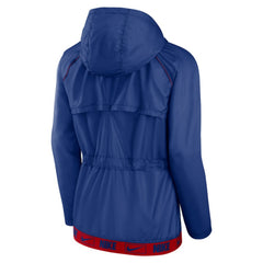 Chicago Cubs Nike Women's Statement Raglan Full-Zip Hoodie Jacket On Sale