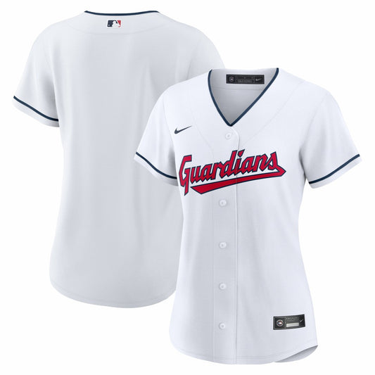 Women's Cleveland Guardians Nike Home Replica Team Jersey - White | MLB Jerseys