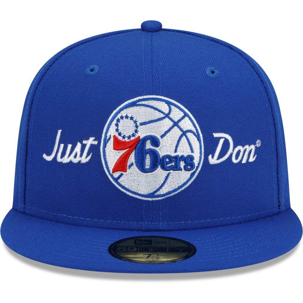 New Era - Philadelphia 76ers x Just Don 59FIFTY Fitted Hat - Royal