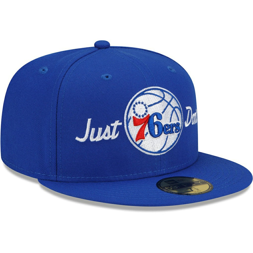 New Era - Philadelphia 76ers x Just Don 59FIFTY Fitted Hat - Royal
