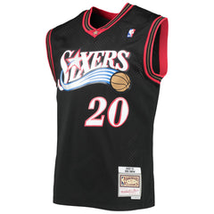 Mitchell & Ness - Eric Snow Philadelphia 76ers 2000/01 Hardwood Classics Swingman Jersey - Black