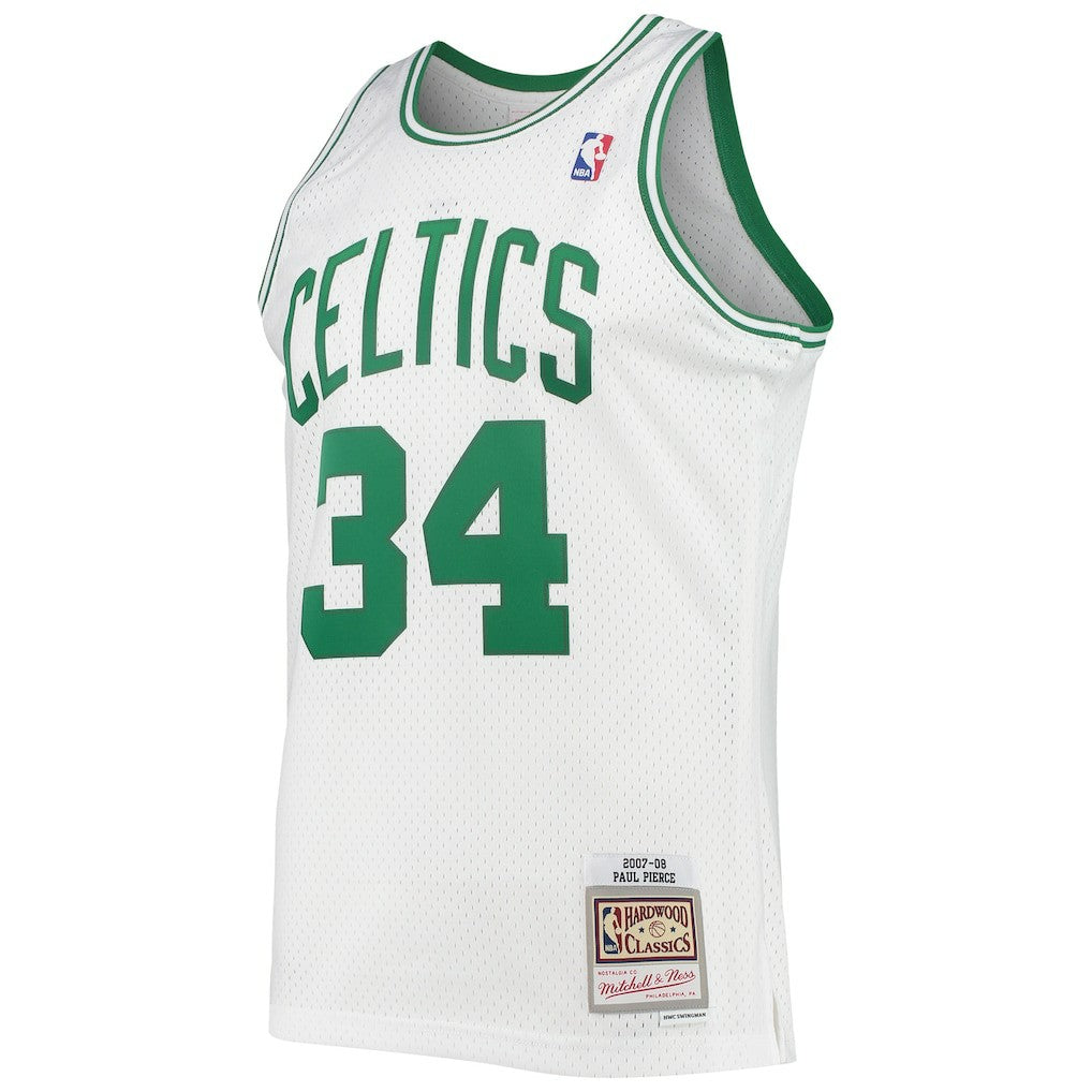 Paul Pierce Boston Celtics Hardwood Classics Swingman Jersey - White | NBA Jerseys