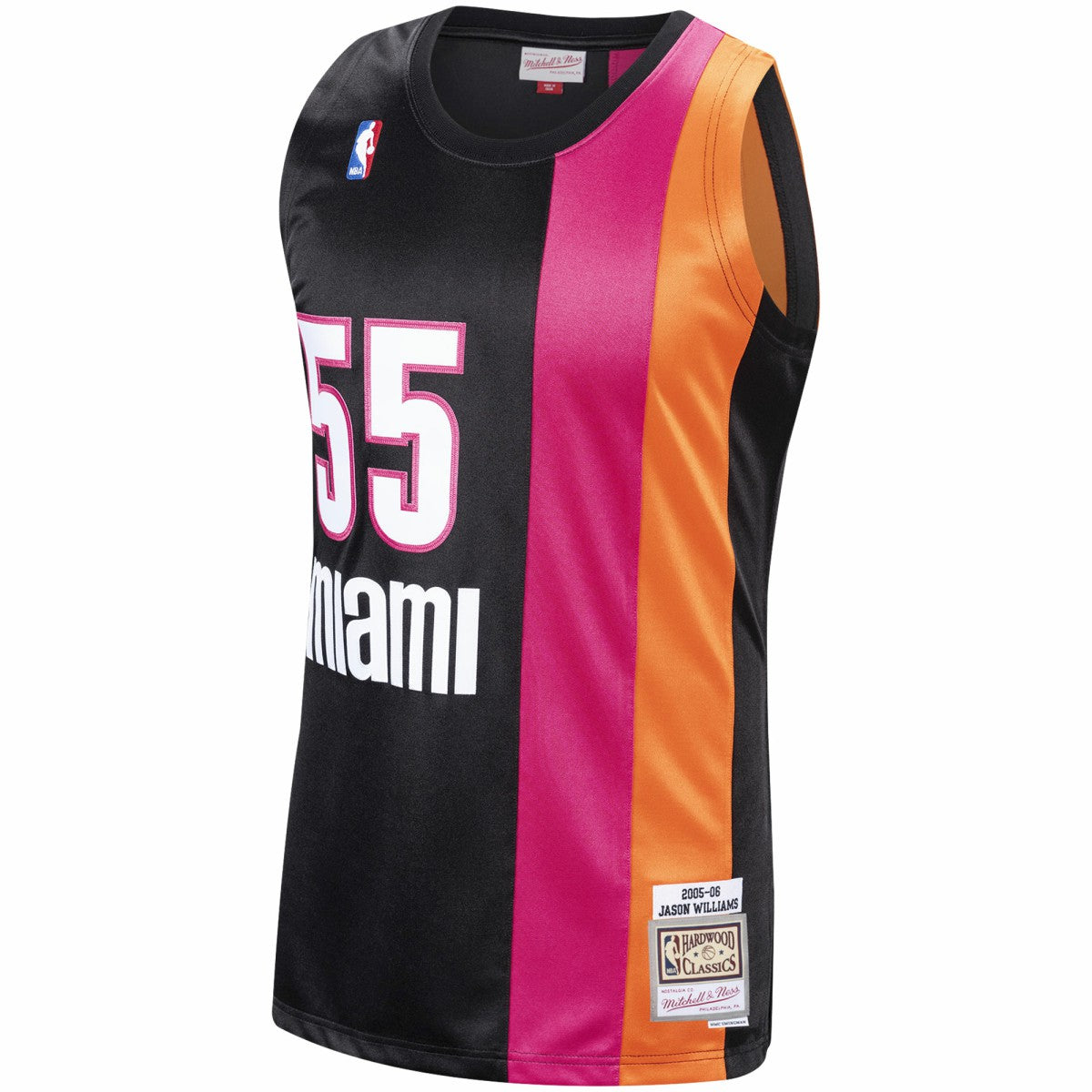 Mitchell & Ness - Jason Williams Miami Heat 2005/06 Hardwood Classics Swingman Jersey - Black