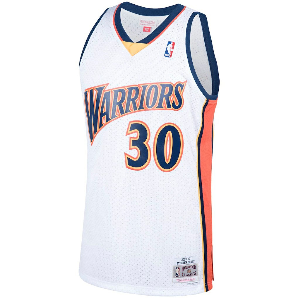 Mitchell & Ness - Stephen Curry Golden State Warriors Hardwood Classics Swingman Jersey - White