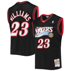 Mitchell & Ness - Lou Williams Philadelphia 76ers 2005/06 Hardwood Classics Swingman Jersey - Black