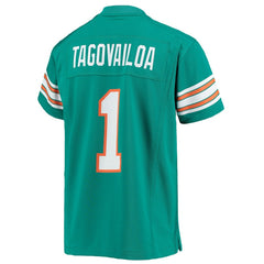 Tua Tagovailoa Miami Dolphins Youth Game Jersey Aqua - Nike
