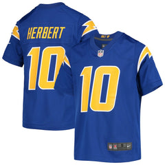 Justin Herbert Los Angeles Chargers Youth Game Jersey Royal - Nike