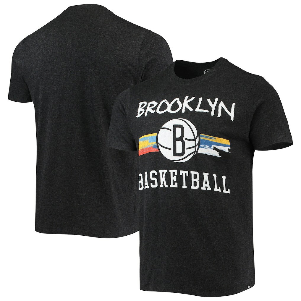 47 brand - Brooklyn Nets '47 City Edition Club T-Shirt - Black