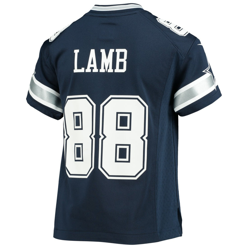 CeeDee Lamb Dallas Cowboys Youth Player Game Jersey Navy - Nike