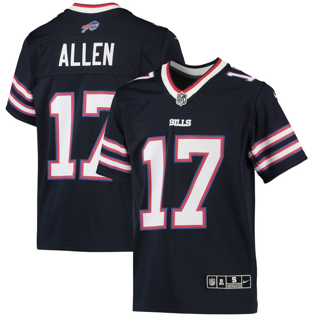 Josh Allen Buffalo Bills Youth Inverted Team Game Jersey Navy - Nike