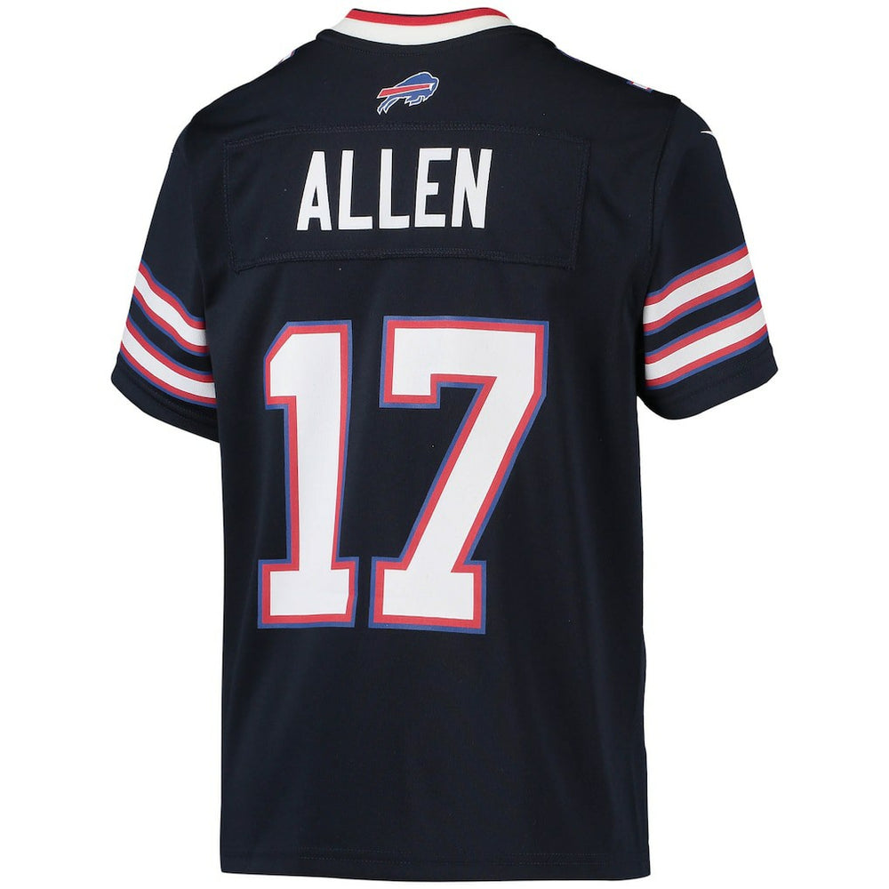Josh Allen Buffalo Bills Youth Inverted Team Game Jersey Navy - Nike