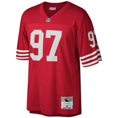 Bryant Young San Francisco 49ers Legacy Replica Jersey Scarlet - Mitchell & Ness