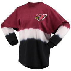 Arizona Cardinals Women's Ombre Long Sleeve T-Shirt Cardinal/White - Fanatics