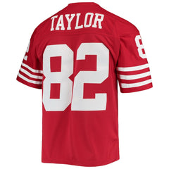 John Taylor San Francisco 49ers Legacy Replica Jersey Scarlet - Mitchell & Ness