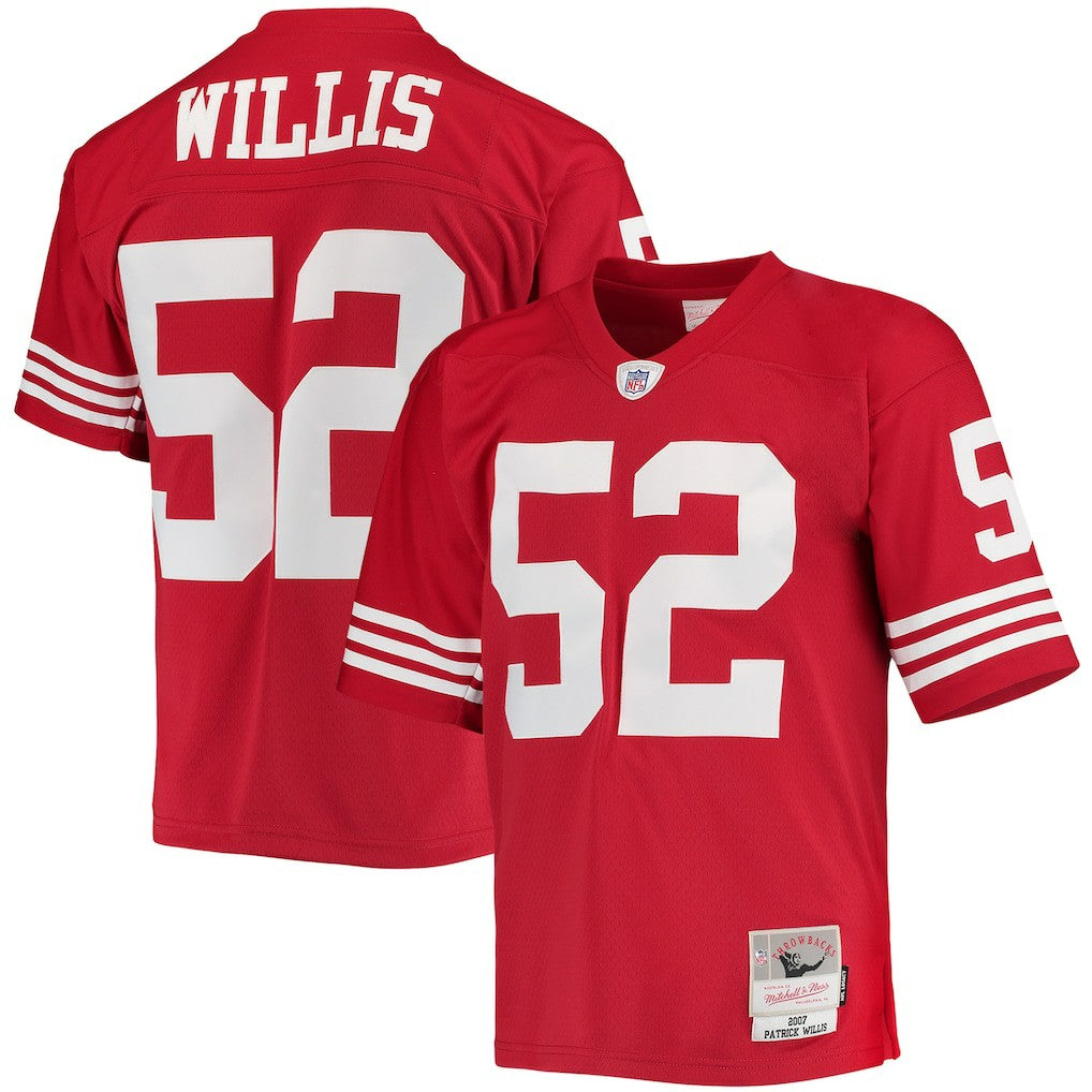 Patrick Willis San Francisco 49ers Legacy Replica Jersey Scarlet - Mitchell & Ness