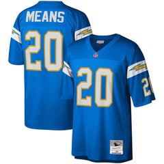 Natrone Means Los Angeles Chargers Legacy Replica Jersey Powder Blue - Mitchell & Ness