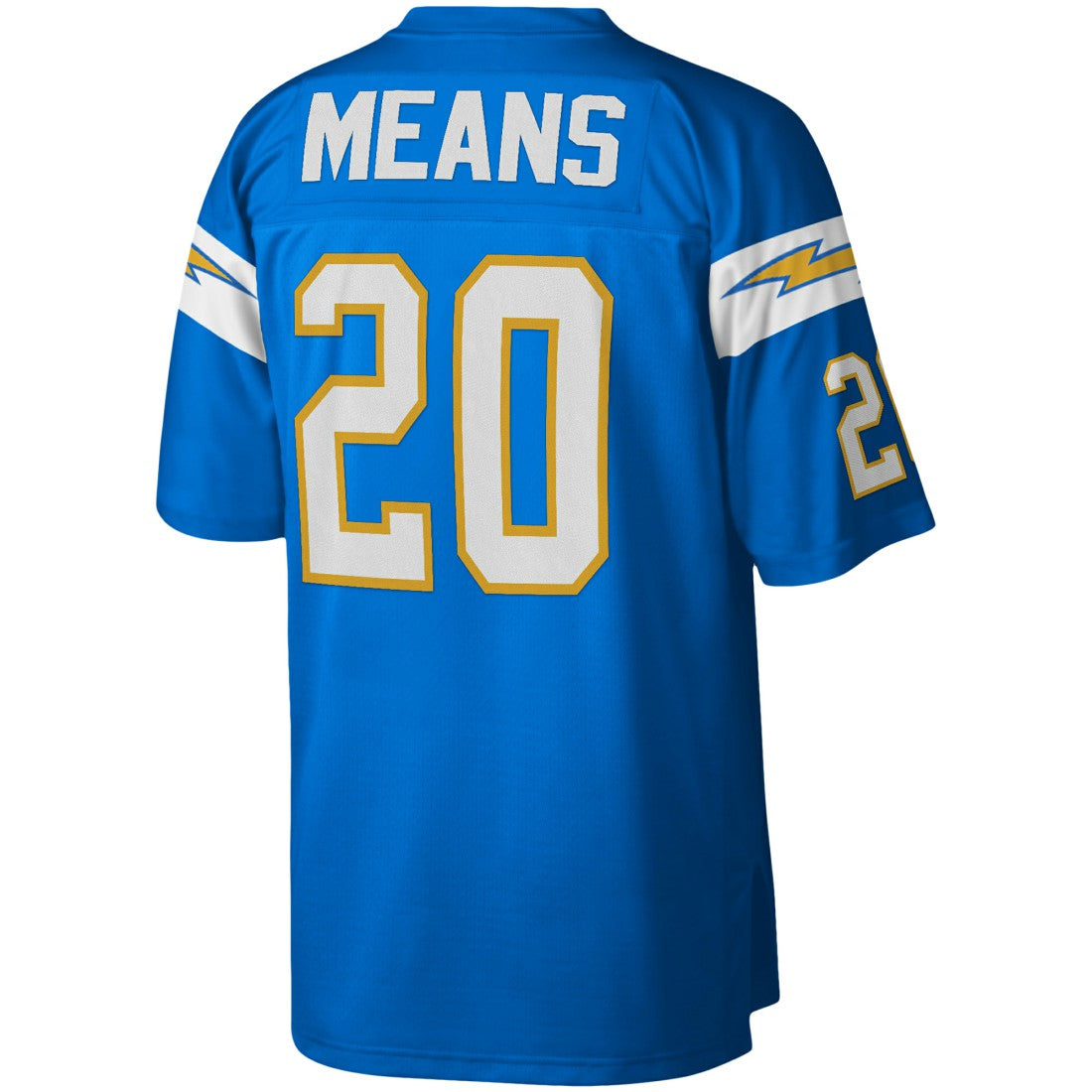 Natrone Means Los Angeles Chargers Legacy Replica Jersey Powder Blue - Mitchell & Ness