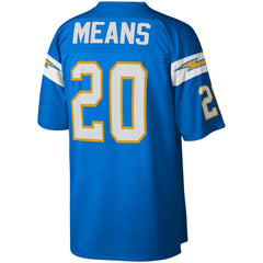 Natrone Means Los Angeles Chargers Legacy Replica Jersey Powder Blue - Mitchell & Ness