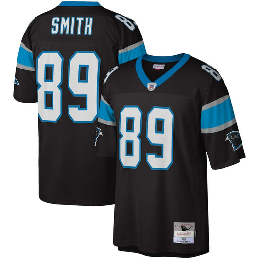 Steve Smith Carolina Panthers Legacy Replica Jersey - Black outlet | NFL Jerseys