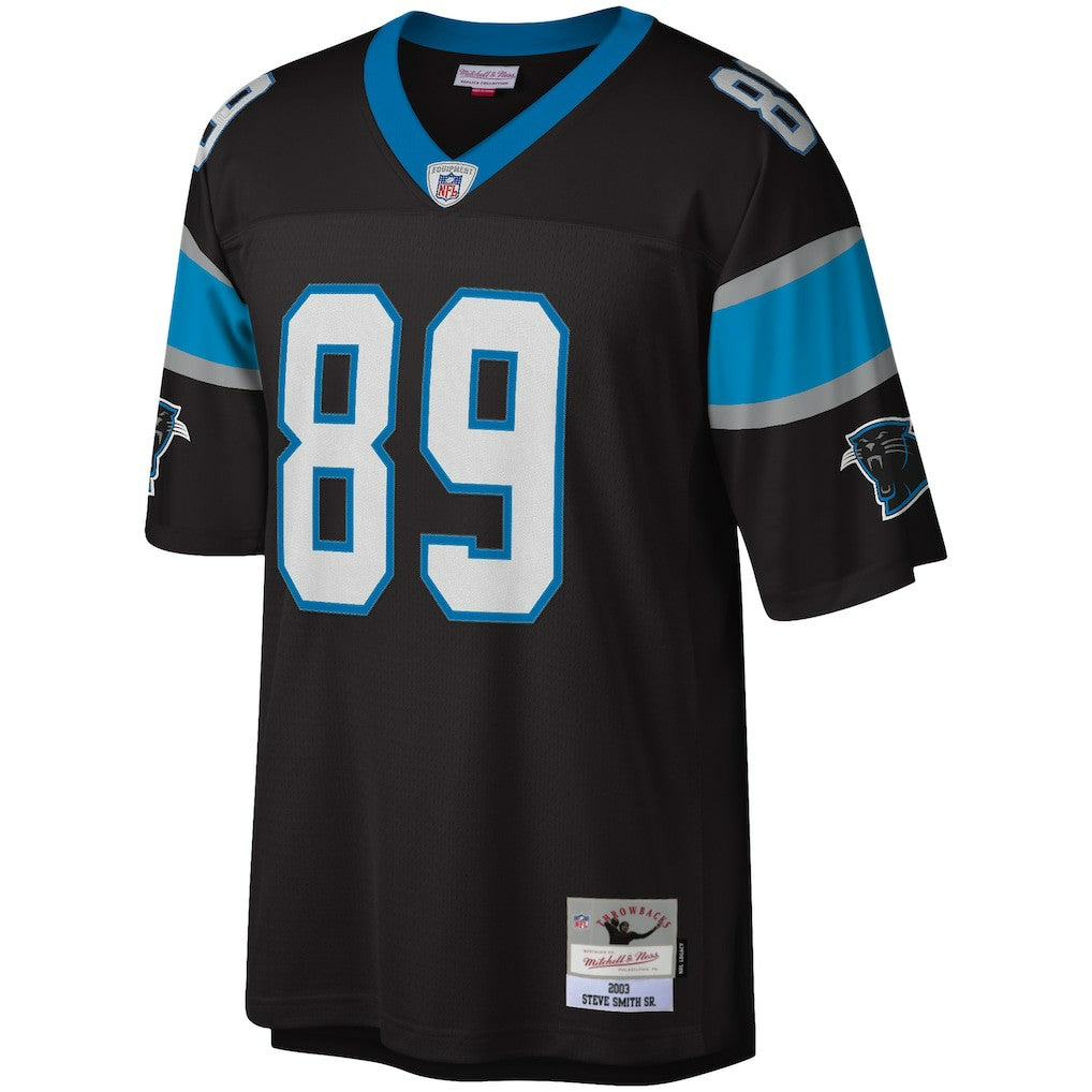 Steve Smith Carolina Panthers Legacy Replica Jersey Black - Mitchell & Ness