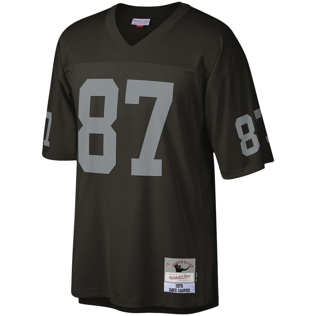 Dave Casper Las Vegas Raiders Legacy Replica Jersey Black - Mitchell & Ness