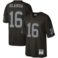 George Blanda Las Vegas Raiders Legacy Replica Jersey Black - Mitchell & Ness