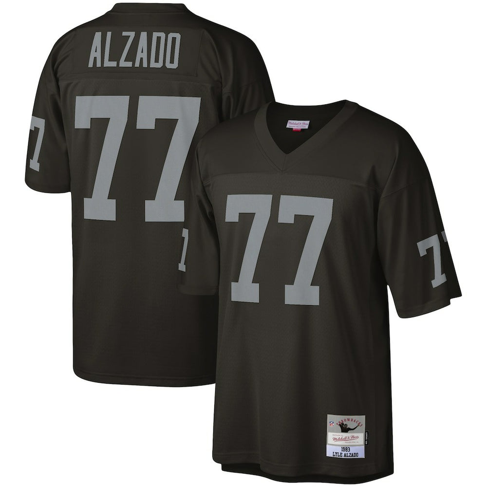 Lyle Alzado Las Vegas Raiders Legacy Replica Jersey Black - Mitchell & Ness