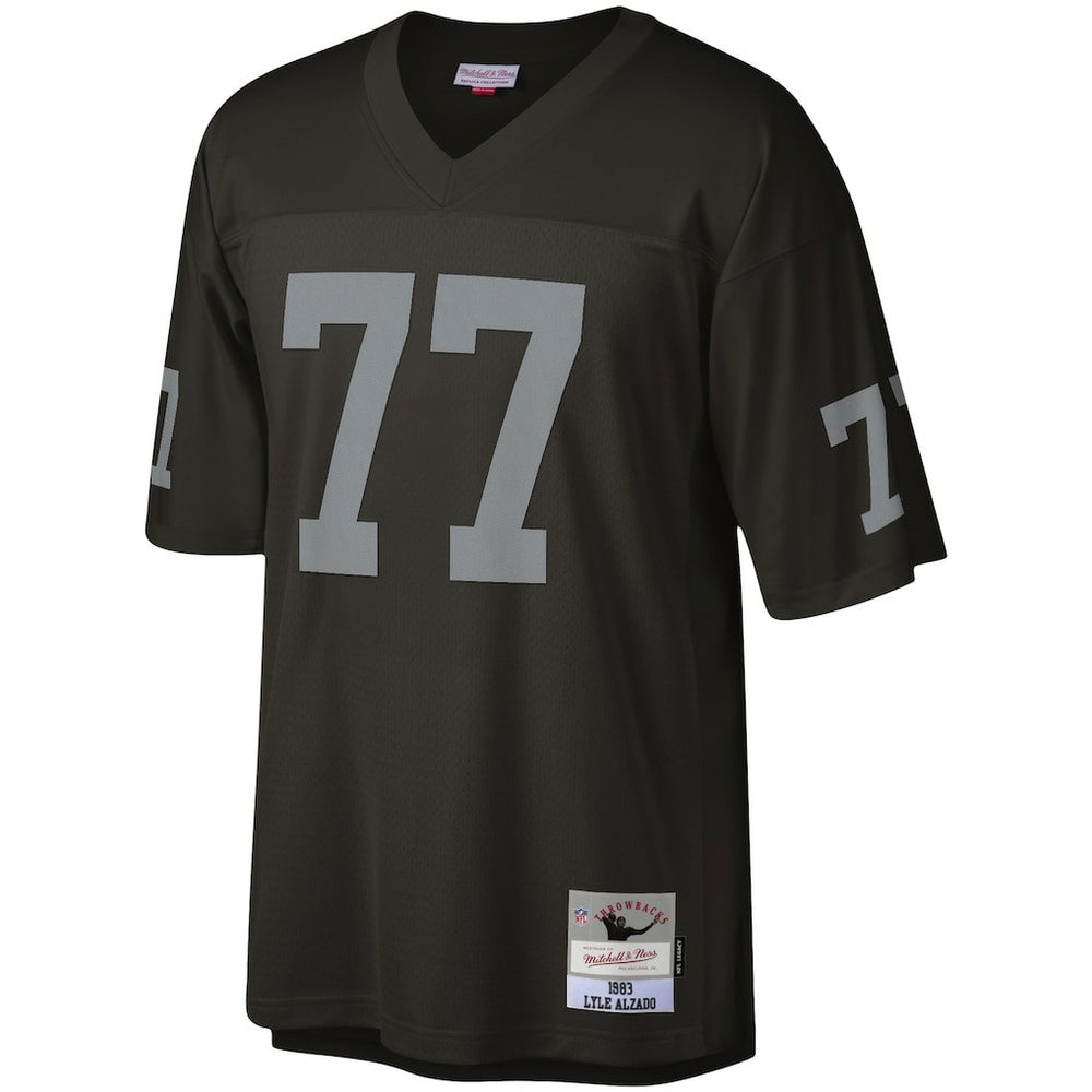 Lyle Alzado Las Vegas Raiders Legacy Replica Jersey Black - Mitchell & Ness