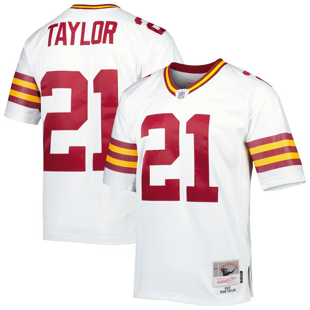 Sean Taylor Washington Football Team Legacy Replica Jersey White - Mitchell & Ness
