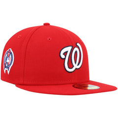 Washington Nationals New Era 9/11 Memorial Side Patch 59FIFTY Fitted Hat Lifestyle