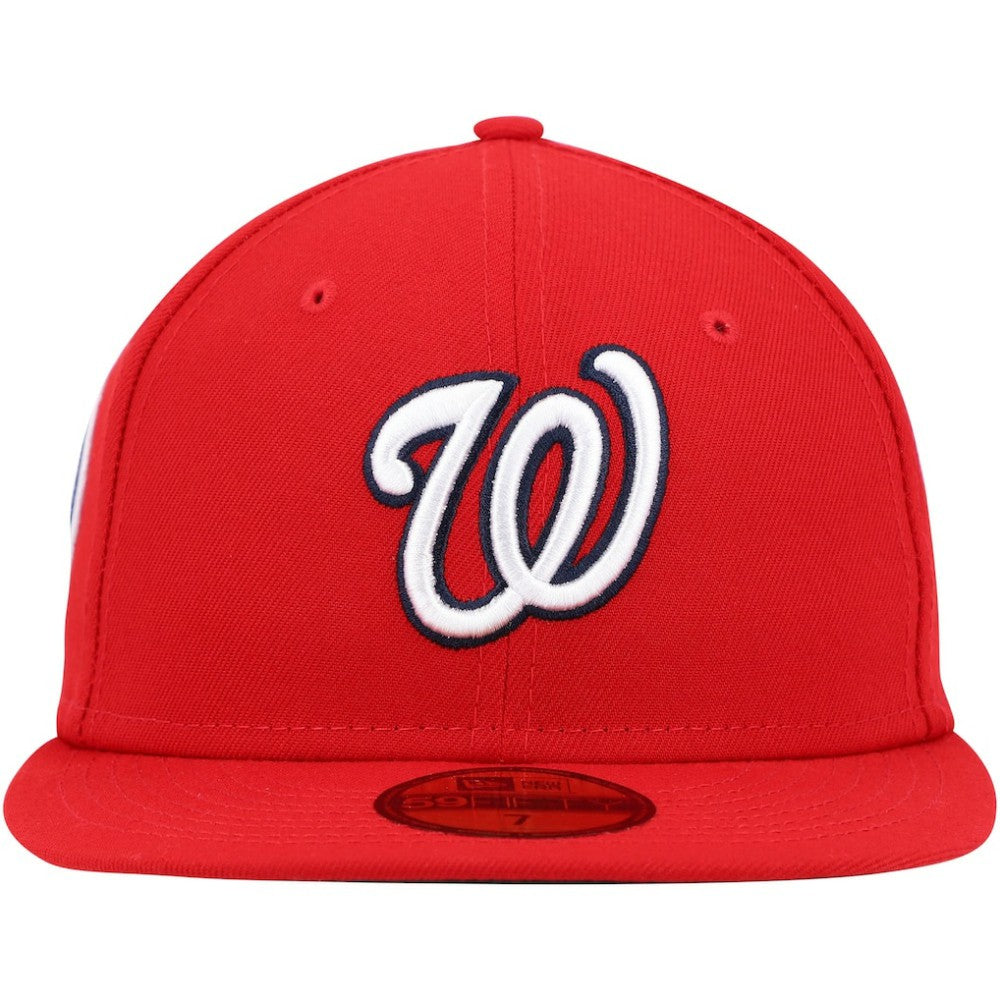 Washington Nationals New Era 9/11 Memorial Side Patch 59FIFTY Fitted Hat Lifestyle