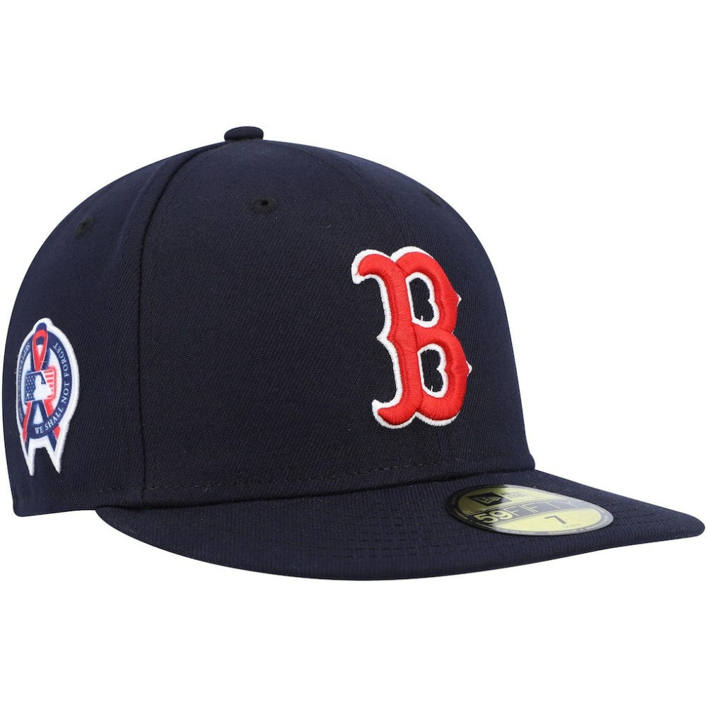 Boston Red Sox New Era 9/11 Memorial Side Patch 59FIFTY Fitted Hat Clearance
