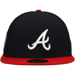 Atlanta Braves New Era 9/11 Memorial Side Patch 59FIFTY Fitted Hat Lifestyle
