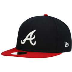 Atlanta Braves New Era 9/11 Memorial Side Patch 59FIFTY Fitted Hat Lifestyle
