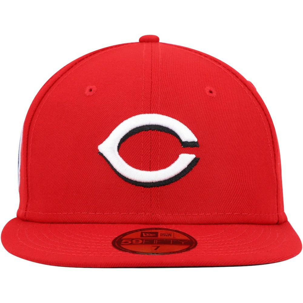 Cincinnati Reds New Era 9/11 Memorial Side Patch 59FIFTY Fitted Hat On Sale