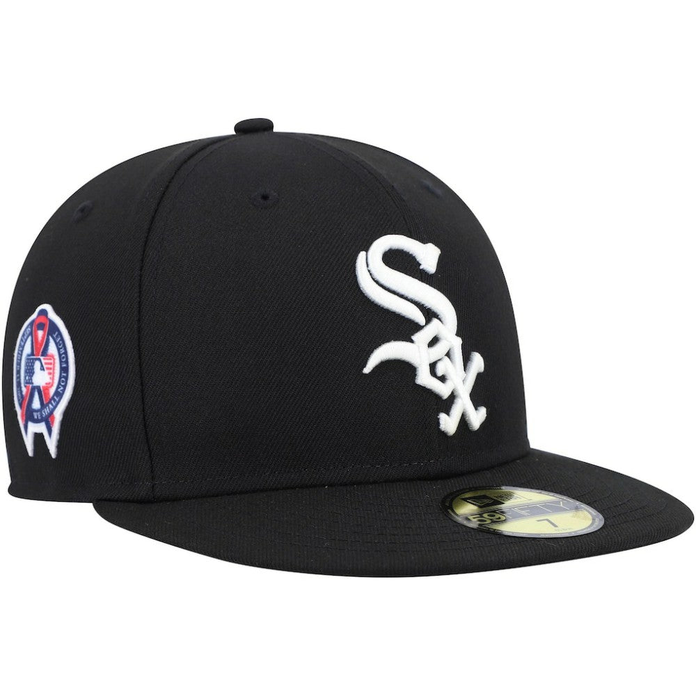 Chicago White Sox New Era 9/11 Memorial Side Patch 59FIFTY Fitted Hat On Sale