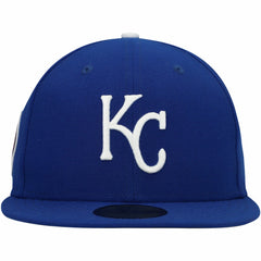 Kansas City Royals New Era 9/11 Memorial Side Patch 59FIFTY Fitted Hat Lifestyle