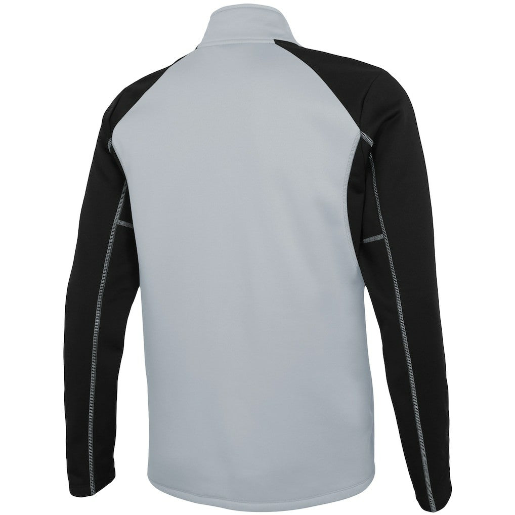 Las Vegas Raiders Combine Authentic Two-a-Days Half-Zip Jacket Silver - NFL