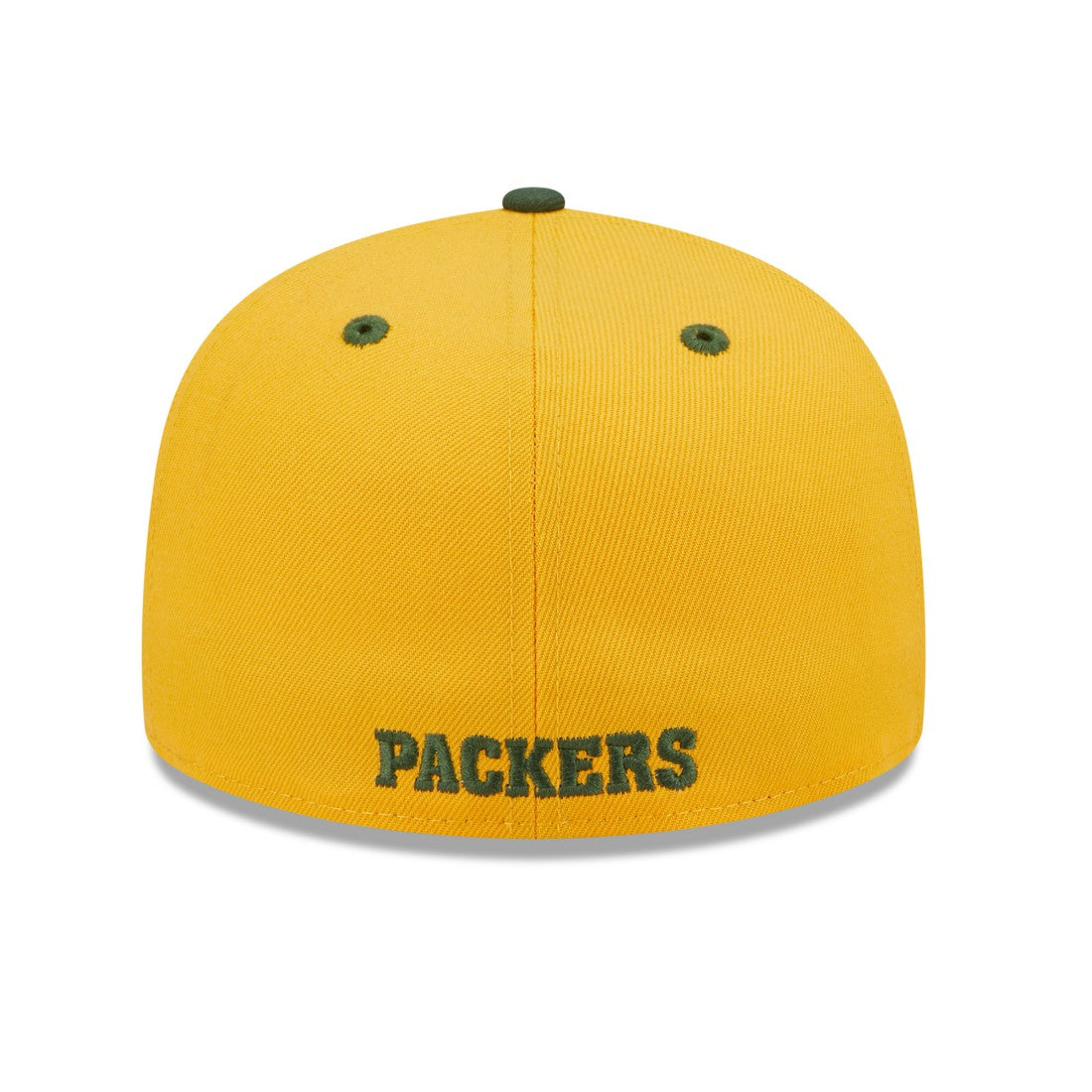 Green Bay Packers New Era Flipside 2Tone 59FIFTY Fitted Hat Gold/Green - NFL