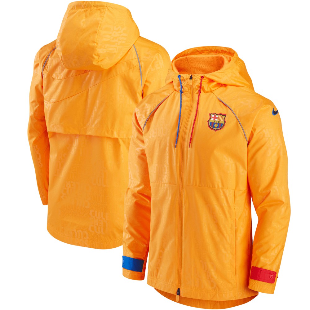 Nike Barcelona All-Weather Full-Zip Jacket - Orange