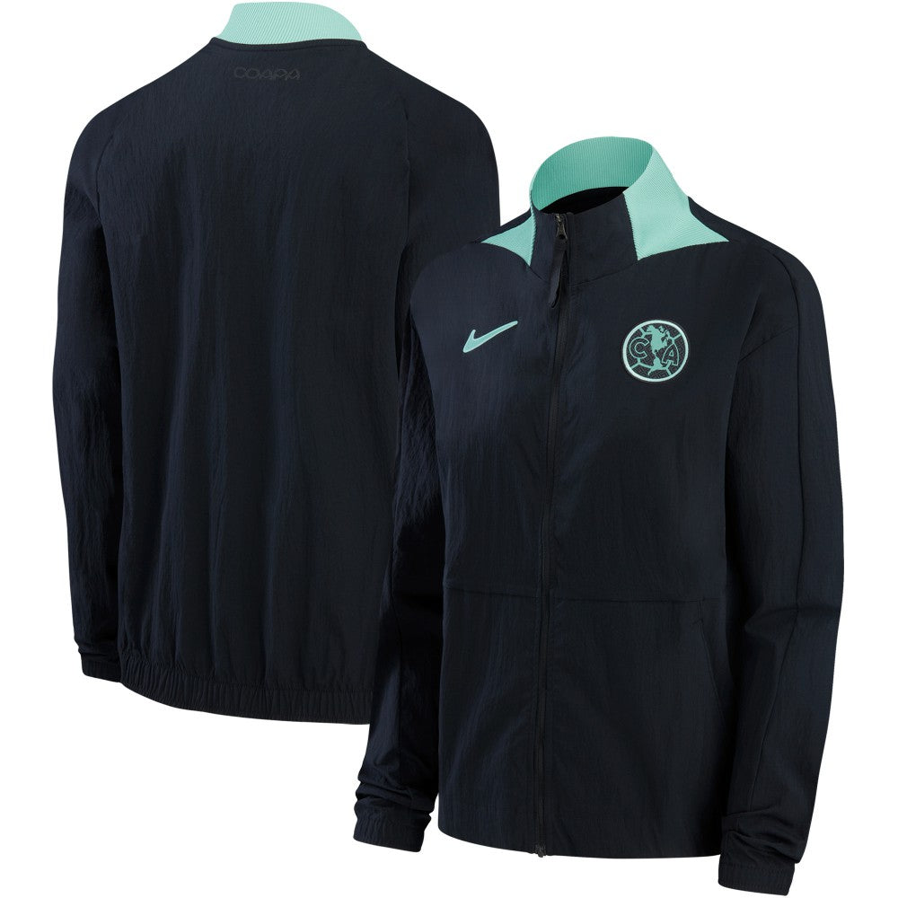 Nike Club America Women's Anthem Raglan Full-Zip Jacket - Black