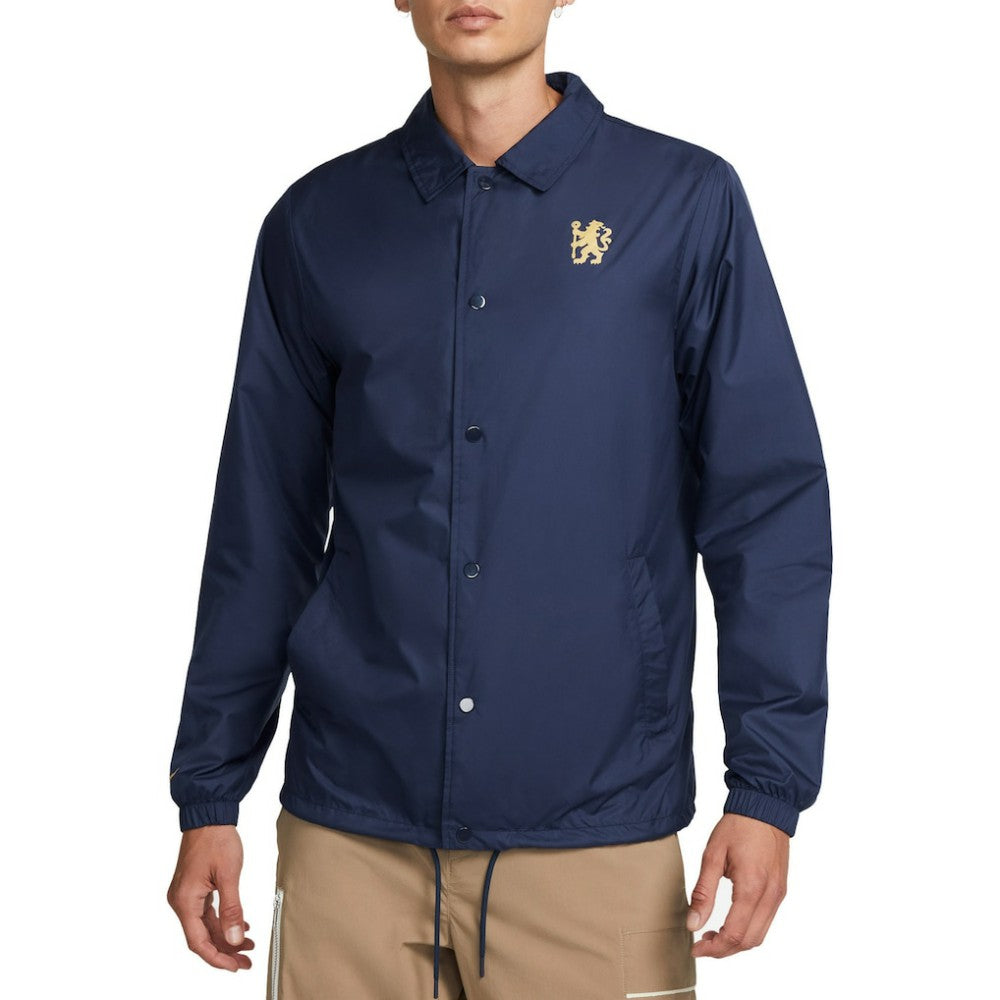 Nike Chelsea Coach Performance Full-Snap Jacket - Navy
